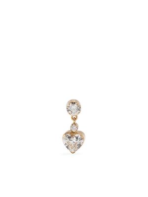 Sophie Bille Brahe Chambre Diamant 18kt yellow gold diamond drop earring