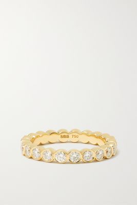 Sophie Bille Brahe - Mon Cher Croissant 18-karat Gold Diamond Ring - 54