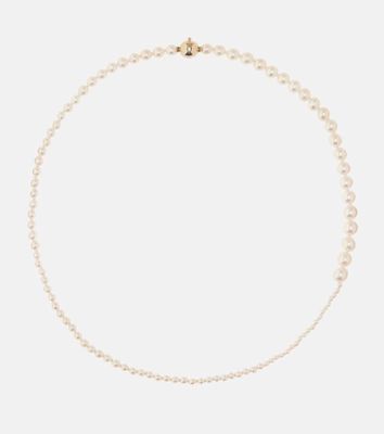 Sophie Bille Brahe Petite Peggy 14kt gold and pearl necklace