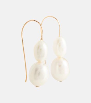 Sophie Buhai 14kt gold earrings with pearls