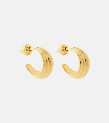 Sophie Buhai Blondeau Small 18kt gold-plated sterling silver hoop earrings