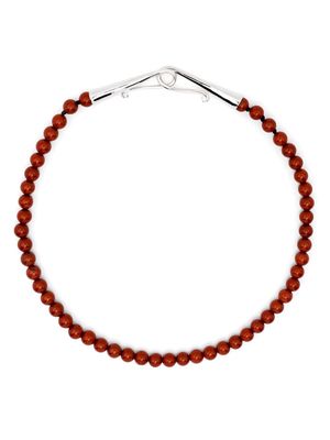 Sophie Buhai Grecian beaded jasper necklace - Red