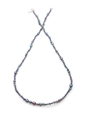 Sophie Buhai Peacock Mermaid pearl necklace - Blue