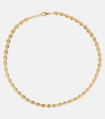 Sophie Buhai Small Circle 18kt gold-plated sterling silver link necklace