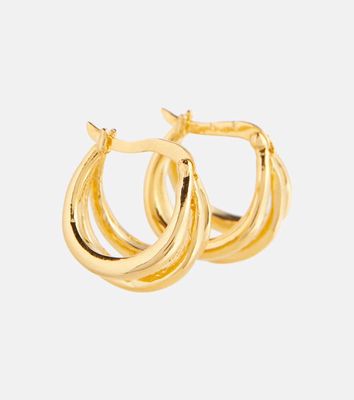 Sophie Buhai Triple Francois 18kt gold vermeil earrings