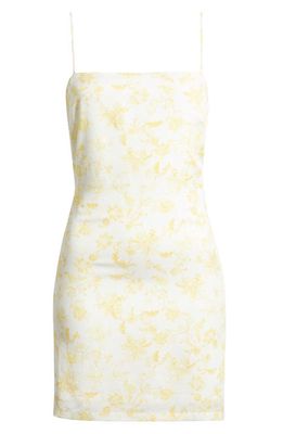 Sophie Rue Carina Sheath Dress in Yellow Floral