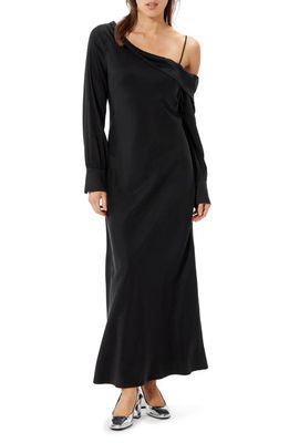 Sophie Rue Mercer Cold Shoulder Long Sleeve Dress in Black