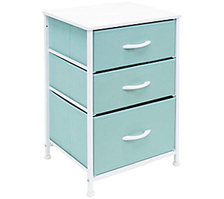 Sorbus 3-Drawer End Table
