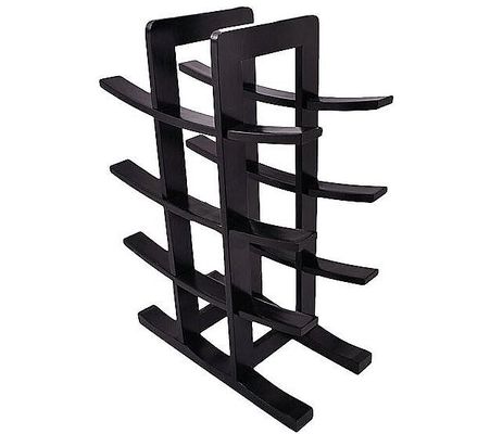 Sorbus Bamboo 12-Bottle Wine Rack