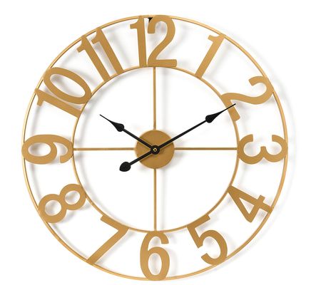 Sorbus Decorative 24" Numeral Wall Clock