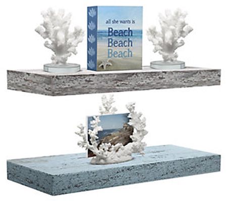 Sorbus Floating Shelf Set - 2 Pack