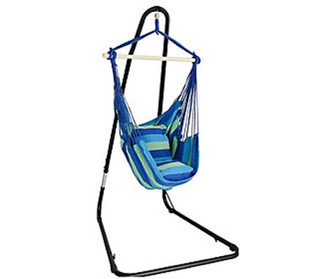 Sorbus Hammock Chair Stand for Hanging Chairs, 30-lb Capacity