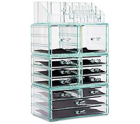Sorbus Makeup and Jewelry 12-Drawer Display Cas e Organizer