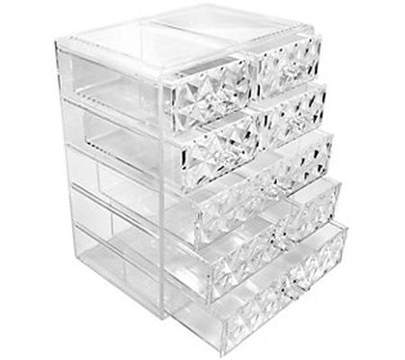 Sorbus Makeup and Jewelry Storage Case with 7 D rawers