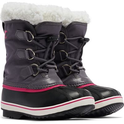 SOREL Kids' Yoot Pac Waterproof Snow Boot in Pulse/Black 