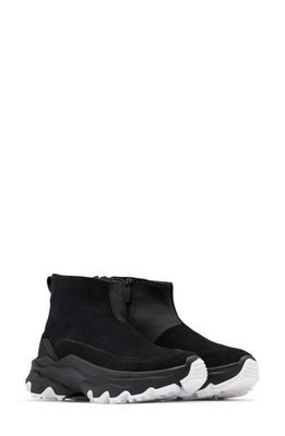 SOREL Kinetic™ Breakthru Acadia Waterproof High Top Sneaker in Black White