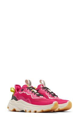 SOREL Kinetic Breakthru Day Lace Sneaker in Cactus Pink Jet