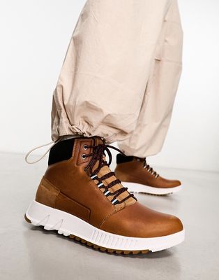 Sorel Mac Hill Lite Trace waterproof boots in tan-Brown