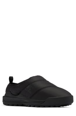 SOREL Ona RMX Quilted Waterproof Slip-On Shoe in Black/White