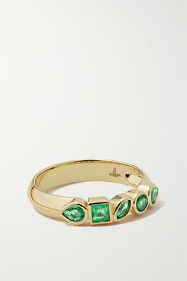Sorellina - 18-karat Gold Emerald Ring - 6