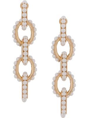 SORU Mondello Pearl Chain earrings - Gold
