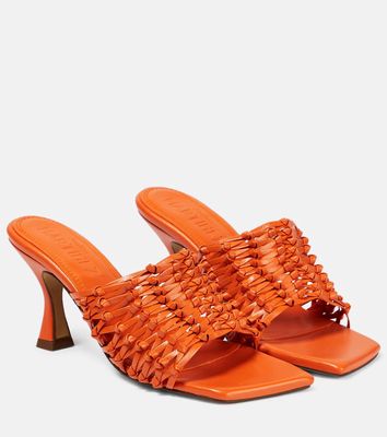 Souliers Martinez Cabo woven leather sandals