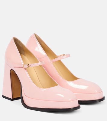 Souliers Martinez Casilda patent leather pumps