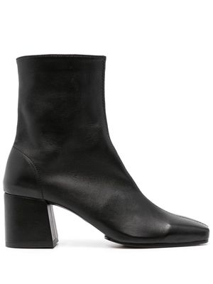 Souliers Martinez Tierra 60mm leather ankle boots - Black