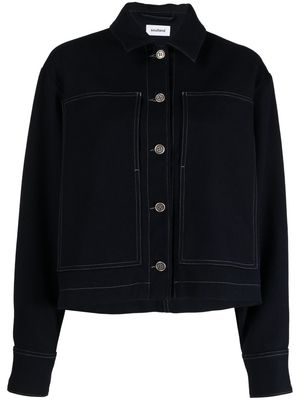 Soulland Alba buttoned jacket - Blue