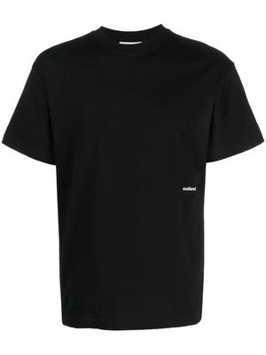Soulland Ash logo-print T-shirt - Black