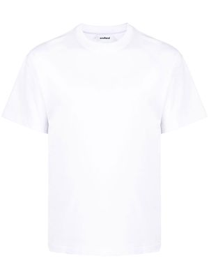 Soulland B.H.I. no. 001 text-print T-shirt - White