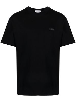 Soulland Balder patch organic cotton T-shirt - Black