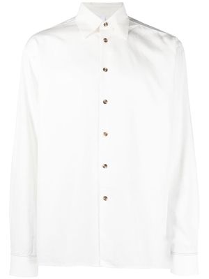 Soulland button-down fitted shirt - White