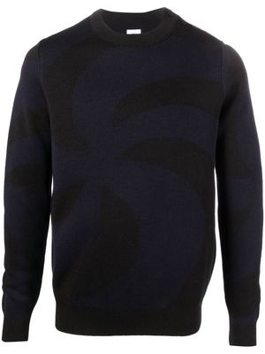 Soulland crew neck knitted jumper - Black
