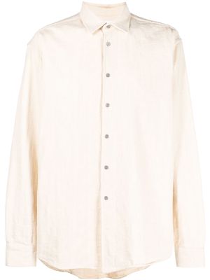 Soulland Damon organic cotton shirt - Neutrals