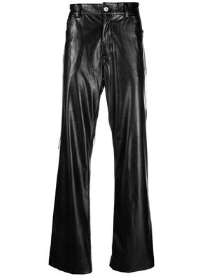 Soulland Finn wide-leg trousers - Black
