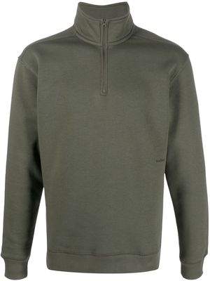 Soulland Ken half-zip sweatshirt - Green