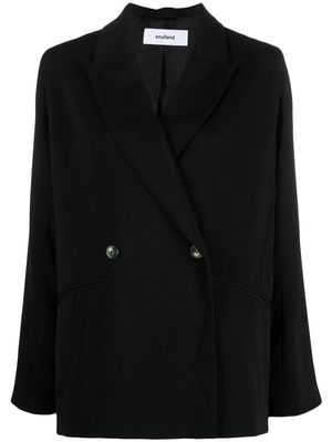 Soulland Leila buttoned blazer - Black