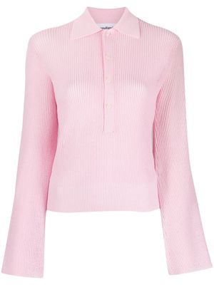 Soulland long-sleeve knitted top - Pink
