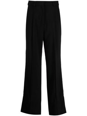 Soulland Margaret straight-leg trousers - Black