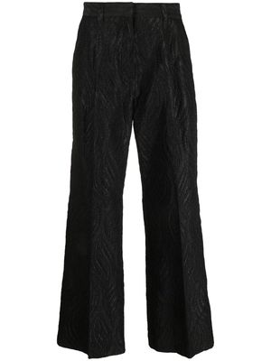 Soulland Margaret wide-leg trousers - Black