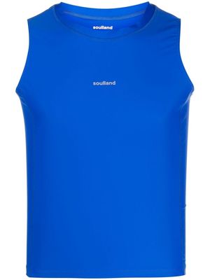 Soulland Mira sleeveless top - Blue