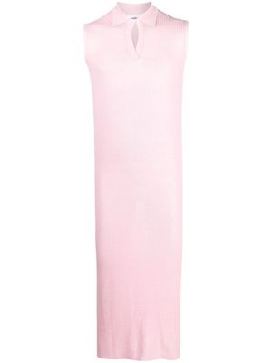 Soulland Nane sleeveless polo dress - Pink