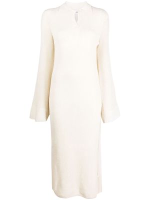 Soulland Nora midi dress - Neutrals