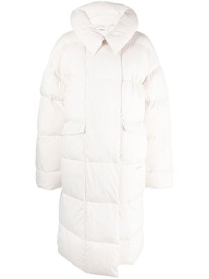 Soulland Olga padded coat - White