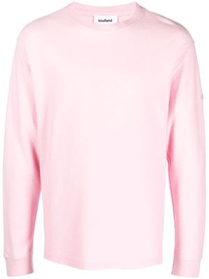 Soulland Pepe long-sleeved T-shirt - Pink