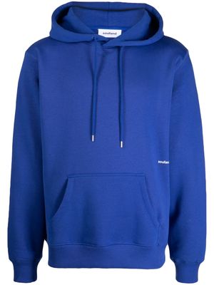 Soulland Reed organic-cotton hoodie - Blue