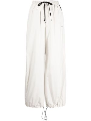 Soulland Toniah drawstring trousers - White