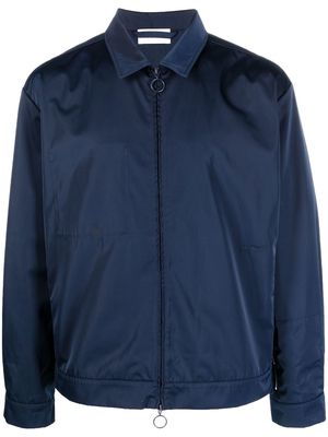 Soulland Windom embroidered-logo jacket - Blue