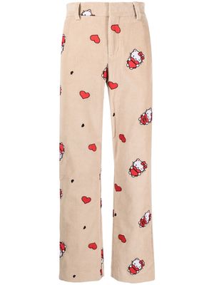 Soulland x Hello Kitty Everet straight-leg trousers - Neutrals